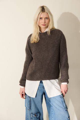 Kaschmir Stehbund Pullover
