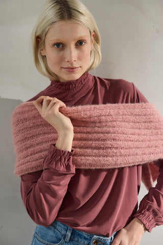 Alpaka Strickschal
